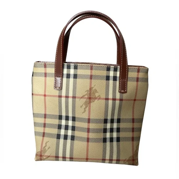 Authentic small Burberry Tote - Picture 2 of 16